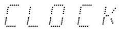 ONKYO CR-505 - Press the [TIMER] button repeatedly until "CLOCK" appears. - 1