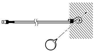 ONKYO CR-505 - Use thumbtacks or something similar to fix the FM antenna into position. - 1