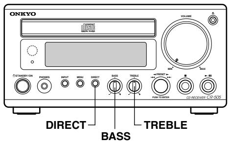 ONKYO CR-505 - RDS (Radio Data System) (European models only) - 2