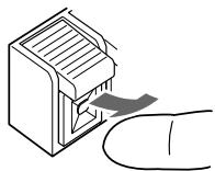 ONKYO CR-505 - Connecting the Speaker Cords to the Speaker Connectors - 3