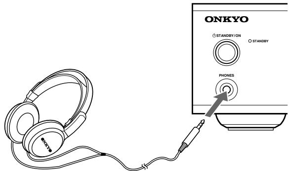 ONKYO CR-L5 - Using Headphones - 1