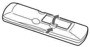 ONKYO CR-L5 - Installing the Remote Controller Batteries - 1