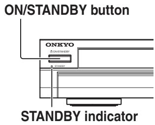 ONKYO DV-HD805 - Step 5: Powering on - 2