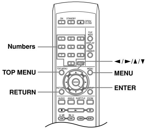 ONKYO DV-L55 - DVD-Video disc menus - 1