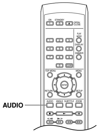 ONKYO DV-L55 - Switching audio language/channel - 1