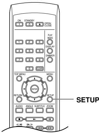 ONKYO DV-L55 - Setting the language of this player's on-screen displays - 1