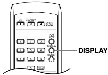 ONKYO DV-L55 - Displaying disc information - 1