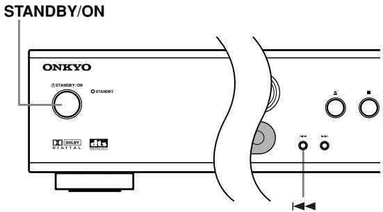 ONKYO DV-L55 - Switching the video output to interlace from progressive - 1