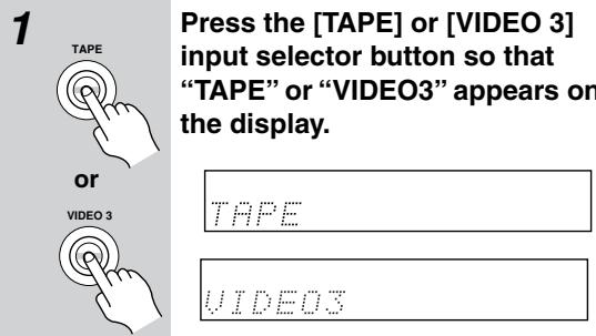 ONKYO HT-R340 - Changing the Input Display - 2