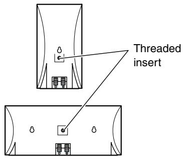 ONKYO HT-R340 - Using Speaker Mounts/Brackets - 1