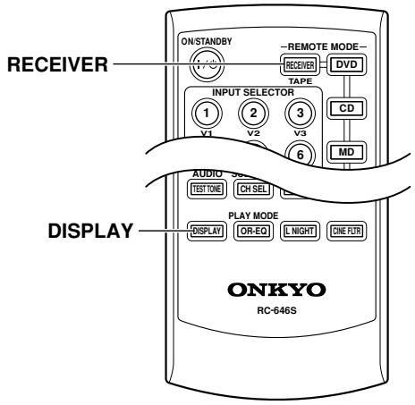 ONKYO HT-R340 - Displaying Source Information - 1
