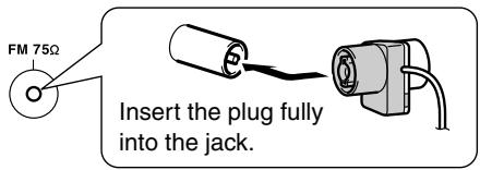 ONKYO HT-R340 - Attach the FM antenna, as shown. - 2