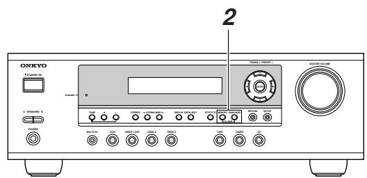 ONKYO HT-R340 - Deleting Presets - 1
