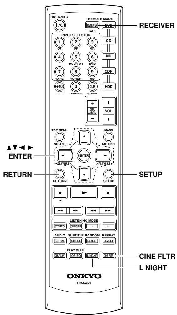 ONKYO HT-R340 - Adjusting the Listening Modes - 1