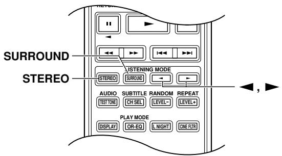 ONKYO HT-R340 - Selecting Listening Modes - 2