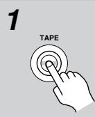 ONKYO HT-R530 - Changing the TAPE/MD/CDR Display - 2