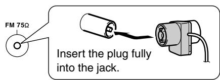 ONKYO HT-R530 - Attach the FM antenna, as shown. - 2
