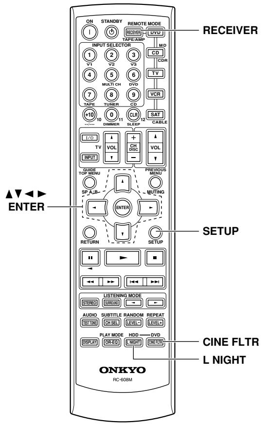 ONKYO HT-R530 - Adjusting the Listening Modes - 1