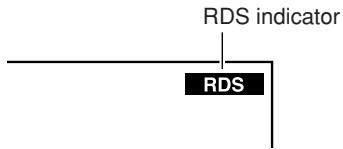 ONKYO HT-R640 - Using RDS (European models only) - 1