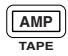 ONKYO HT-R640 - RECEIVER/AMP/TAPE Mode or AMP/TAPE Mode - 1