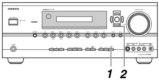 ONKYO HT-R640 - Tuning into Radio Stations - 1