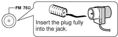 ONKYO HT-R640 - Attach the FM antenna, as shown. - 1