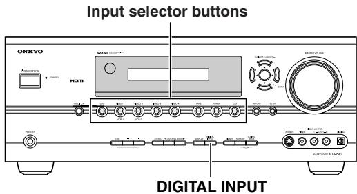 ONKYO HT-R640 - Digital Input - 1