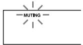 ONKYO HT-R640 - Press the [RECEIVER] or [AMP] button, and then press the [MUTING] button. - 1