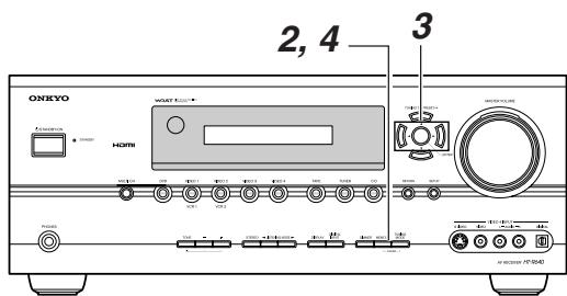 ONKYO HT-R640 - Presetting AM/FM Stations & XM Channels - 1