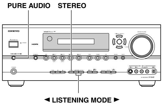 ONKYO HT-R640 - Selecting on the AV Receiver - 1