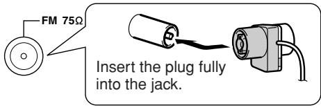ONKYO HT-R640 - Attach the FM antenna, as shown. - 2