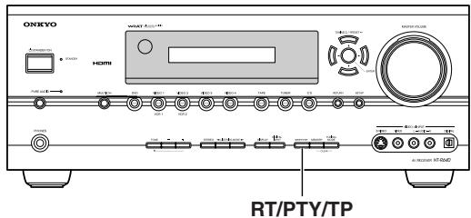 ONKYO HT-R640 - Displaying Radio Text (RT) - 1