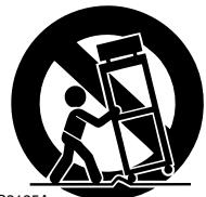ONKYO HT-R640 - PORTABLE CART WARNING - 1