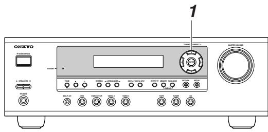 ONKYO HT-S580 - Selecting Preset Stations - 1