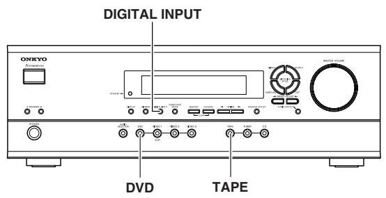 ONKYO HT-S670 - Changing the default settings according to your connections - 1