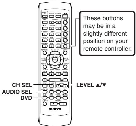 ONKYO HT-S670 - Various functions common to all the sources - 2