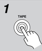 ONKYO HT-S780 - Changing the TAPE/MD/CDR Display - 2