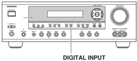 ONKYO HT-S780 - Digital Input Signal Formats - 1