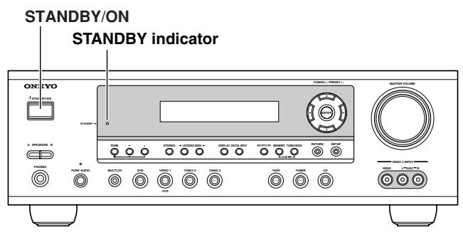 ONKYO HT-S780 - Turning On - 1