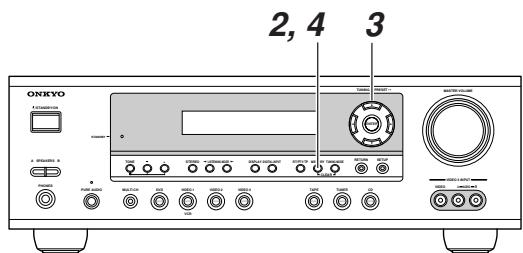 ONKYO HT-S780 - Presetting Radio Stations - 1