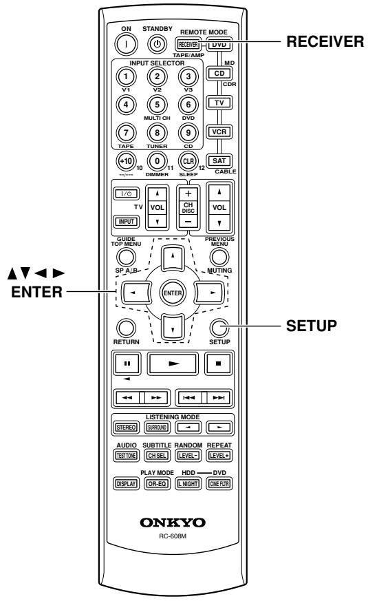 ONKYO HT-S780 - Advanced Speaker Settings - 1
