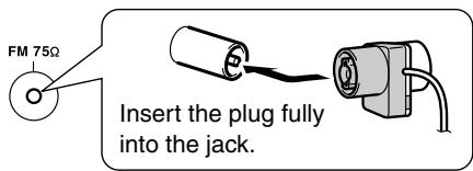 ONKYO HT-S780 - Attach the FM antenna, as shown. - 2