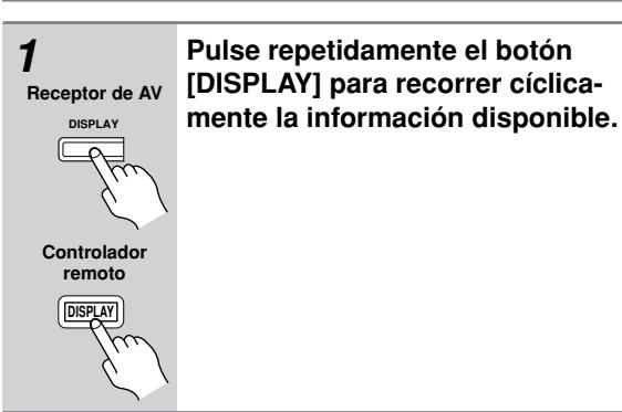 ONKYO HT-SR800 - Visualizar informacion de radio XM - 1