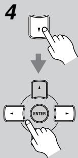 ONKYO SKC-750C - Use the Left and Right [] / [] buttons to select: - 1