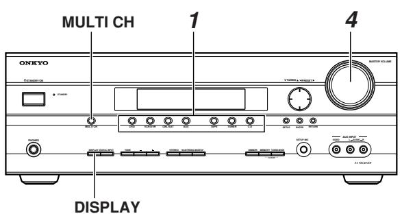 ONKYO SKC-750C - Basic AV Receiver Operation - 1