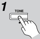ONKYO SKC-750C - Adjusting the Bass and Treble - 1