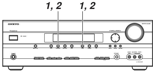 ONKYO SKC-750C - Changing the Input Display - 1