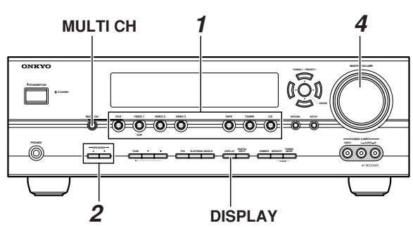 ONKYO SKC-940C - Basic AV Receiver Operation - 1