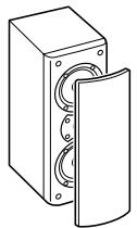 ONKYO SKC-940C - ■ Attaching and detaching the speaker grilles - 1