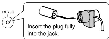 ONKYO SKC-940C - Connecting the Indoor FM Antenna - 2